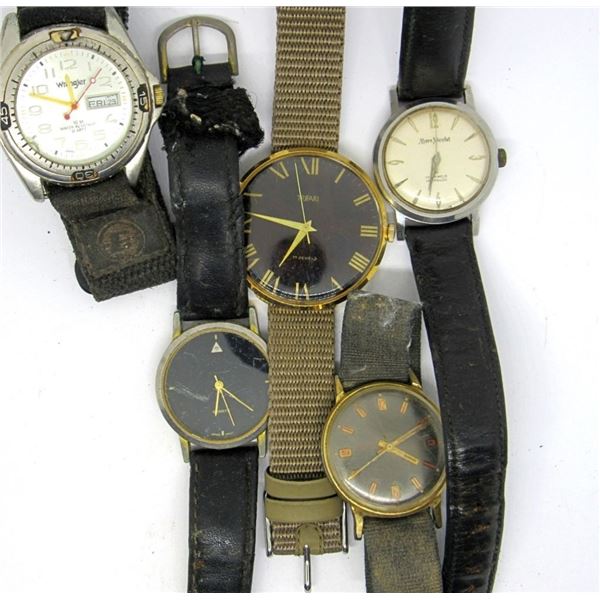 5  MEN'S WATCHES: TRIFARI VINTAGE