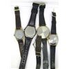 Image 3 : 5  MEN'S DARK TONED WATCHES: