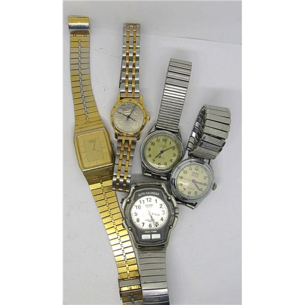 5  MEN'S WATCHES: