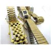 Image 4 : 5 GOLD TONED MEN'S WATCHES: