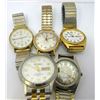 Image 2 : 5  MEN'S WATCHES: WITH GOLD TONES