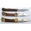 Image 2 : (3) OVER SIZED LOCK BACK KNIVES
