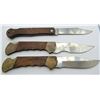 Image 6 : (3) OVER SIZED LOCK BACK KNIVES