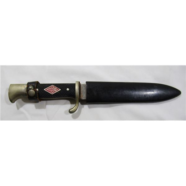 MILITARY YOUTH KNIFE with SHEATH