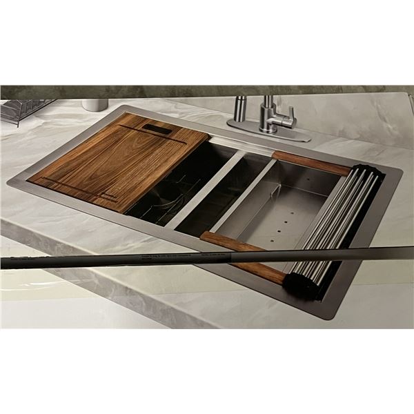 Moorefield Francois Kitchen Sink Workstation looks new in box Moorefield Francois Kitchen Sink Workstation looks new in box
