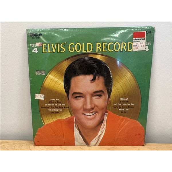 SEALED Elvis' Gold Records Volume 4 LP Record Elvis Presley (see photos)