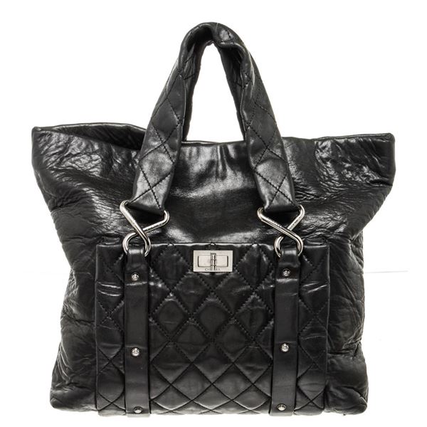 Chanel Black Leather Reissue Shoulder Bag
