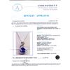 Image 3 : 2.27 ctw Tanzanite and 0.36 ctw Diamond 14K White Gold Pendant/Necklace