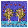 Image 1 : Gemini Girls (White) by Britto, Romero