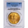 Image 1 : 1908 $20 St. Gaudens Double Eagle Gold Coin PCGS MS64