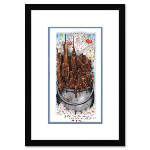 A Melting Pot of Chocolate...NYC (Blue) by Fazzino, Charles