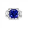 Image 1 : 18K Tanzanite Ring 5.56 ct