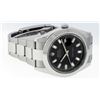 Image 3 : Rolex Mens SS 41MM Black Baguette Diamond Datejust 2 Oyster Band Wristwatch