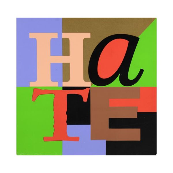 HATE by Steve Kaufman (1960-2010)