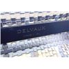 Image 7 : Delvaux Navy Blue Gingham Vinyl PVC Brillant The Dreamer MM Satchel Bag