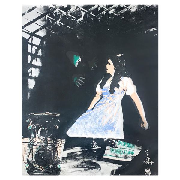 Dorothy and the Wicked Witch by Steve Kaufman (1960-2010)