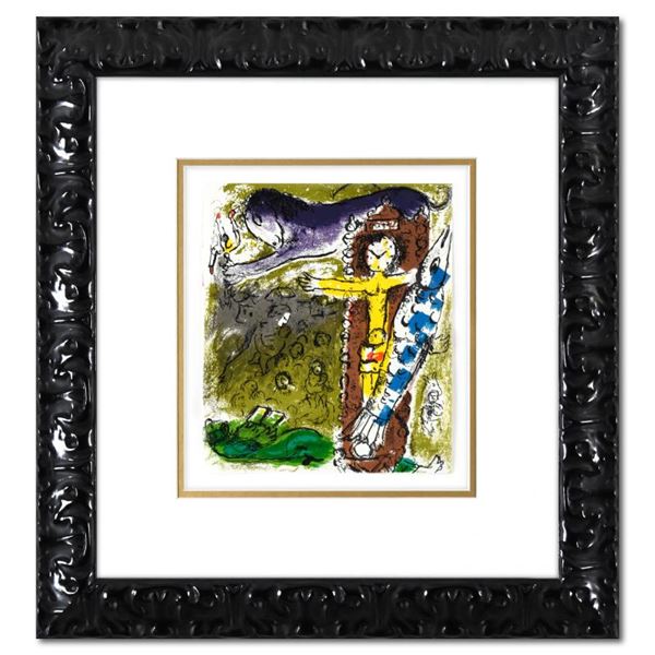 Christ in the Clock by Chagall (1887-1985)