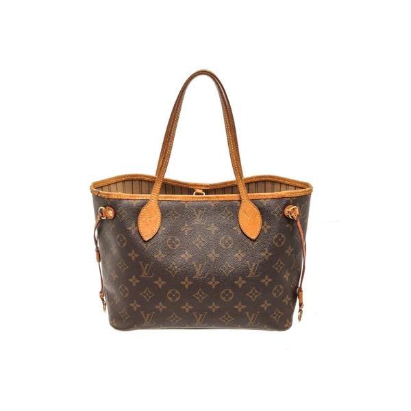 Louis Vuitton Brown Monogram Canvas Neverfull PM Tote bag