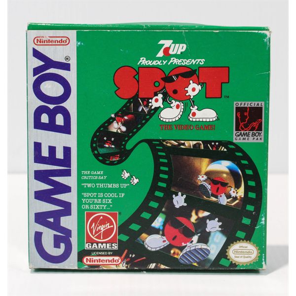 NINTENDO GAME BOY 7UP PRESENTS SPOT VIDEOGAME