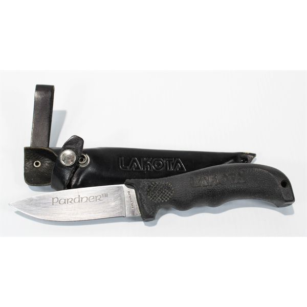 LAKOTA HALF-TANG PARDNER 440 SKINNER KNIFE W/SHEATH