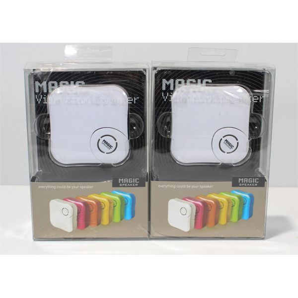 2 MAGIC VIBRATIONS SPEAKERS