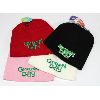 Image 1 : 4 PACK KNIT GREEN DAY TOQUES, BLACK/PINK/RED/WHITE