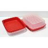 Image 1 : 2 ESTATE MARINADE AND SERVE TUPPERWARE CONTAINERS W/LIDS