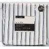 Image 1 : NEW 4 PIECE SHEET SET – QUEEN – WHITE W/STRIPES