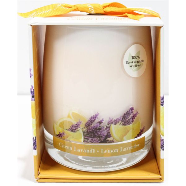CLAIR DE LUNE SOY WAX CANDLE - LEMON LAVENDER