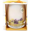 Image 1 : CLAIR DE LUNE SOY WAX CANDLE - LEMON LAVENDER