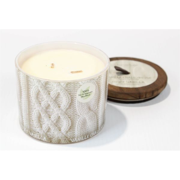CLAIR DE LUNE SOY WAX CANDLE - COZY VANILLA