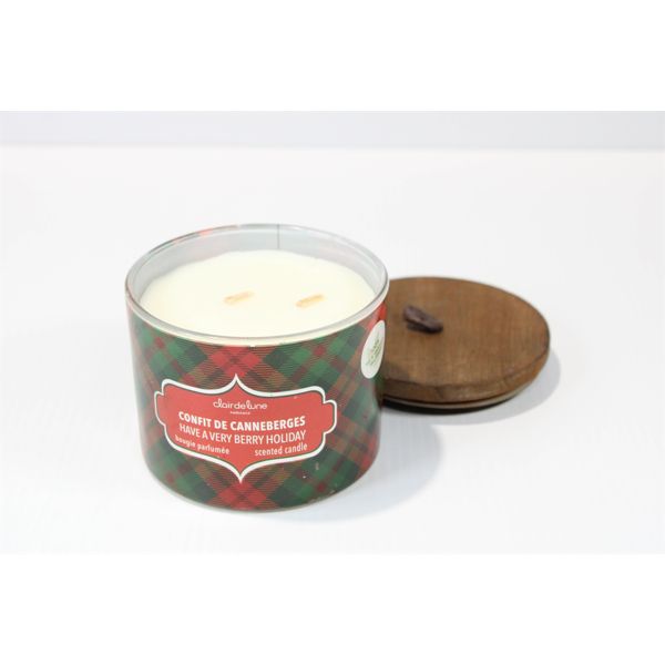 CLAIR DE LUNE CANDLE - HAVE A VERY BERRY HOLIDAY