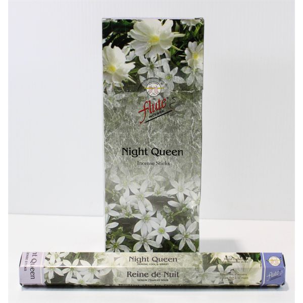 FLUTE BRAND 9.1" NIGHT QUEEN INCENSE