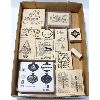 Image 1 : VARIOUS CHRISTMAS RUBBER STAMPS