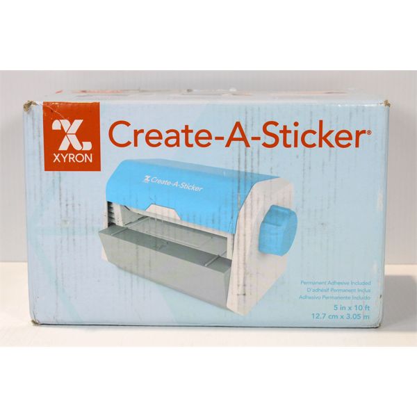 XYRON CREATE-A-STICKER, IN BOX