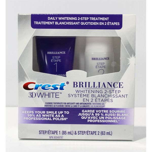 CREST 3-D BRILLIANCE 2 STEP SYSTEM