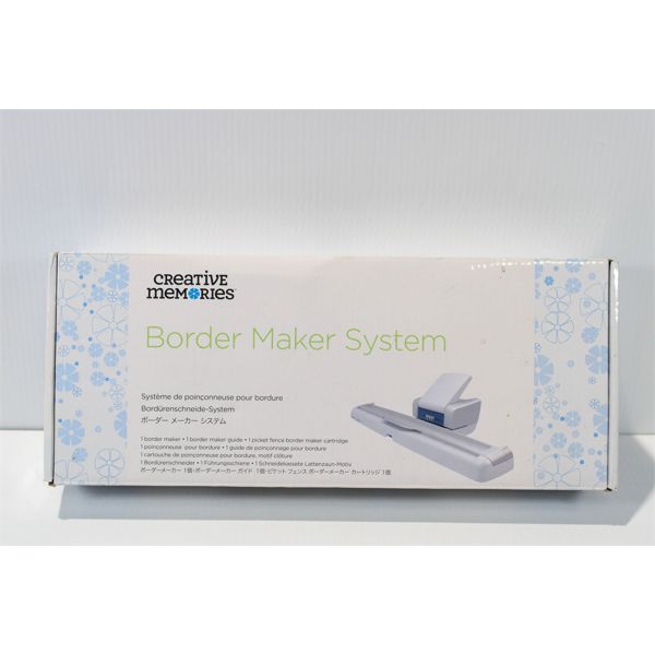 CREATIVE MEMORIES BORDER MAKING SYSTEM