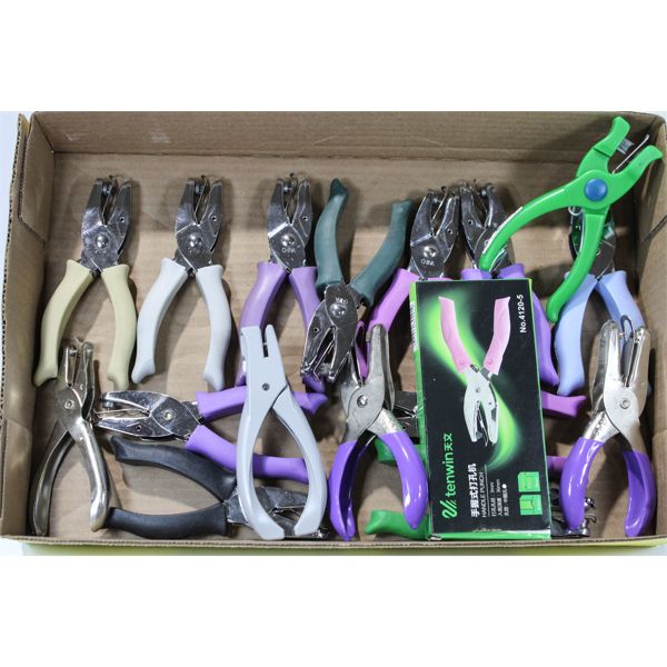 ASST. HANDHELD PUNCHES, VARIOUS SHAPES