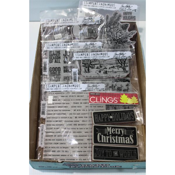 ASST. STAMPERS ANONYMOUS ACRYLIC STAMP SETS