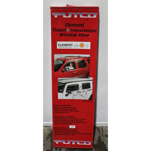 NEW SET PUTCO TINTED WINDOW VISORS                                                                  