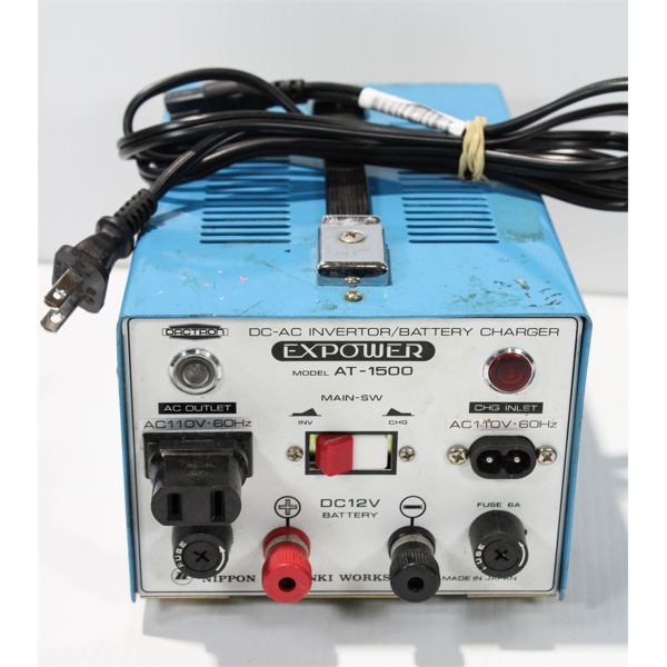 EXPOWER AT-1500 INVERTER & BATTERY CHARGER