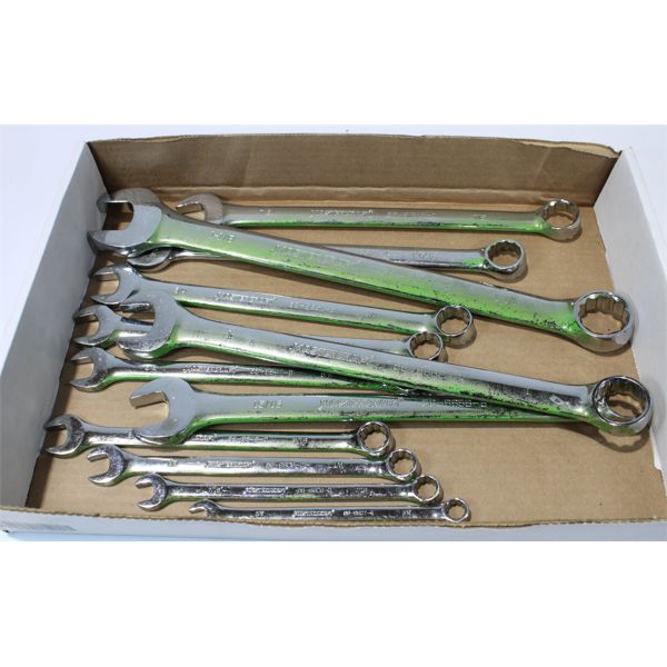 12 MISC. SAE. WRENCHES