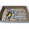 Image 1 : FLAT OF 7 MISC. CRESCENT WRENCHES