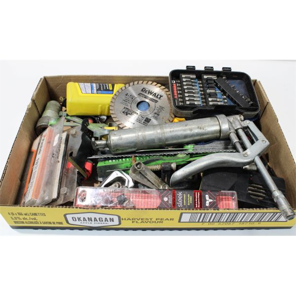 FLAT OF MISC. TOOLS & MORE