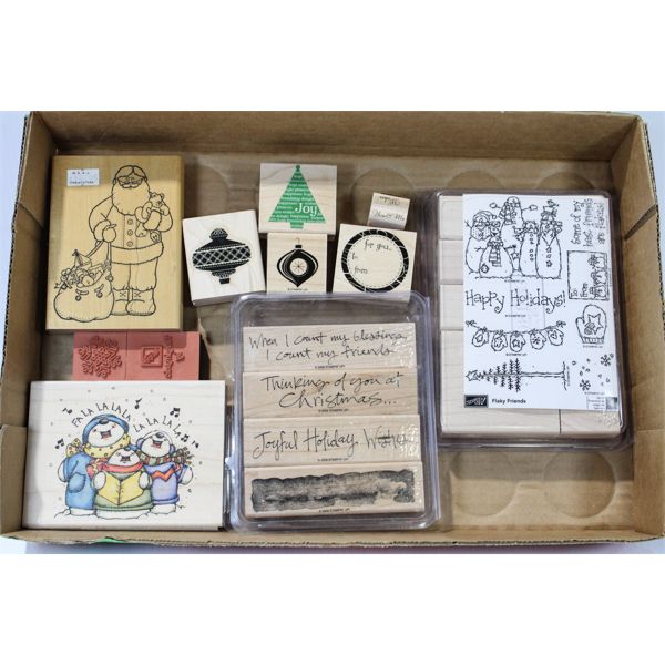 ASST. CHRISTMAS STAMPIN UP! AND OTHERS SETS