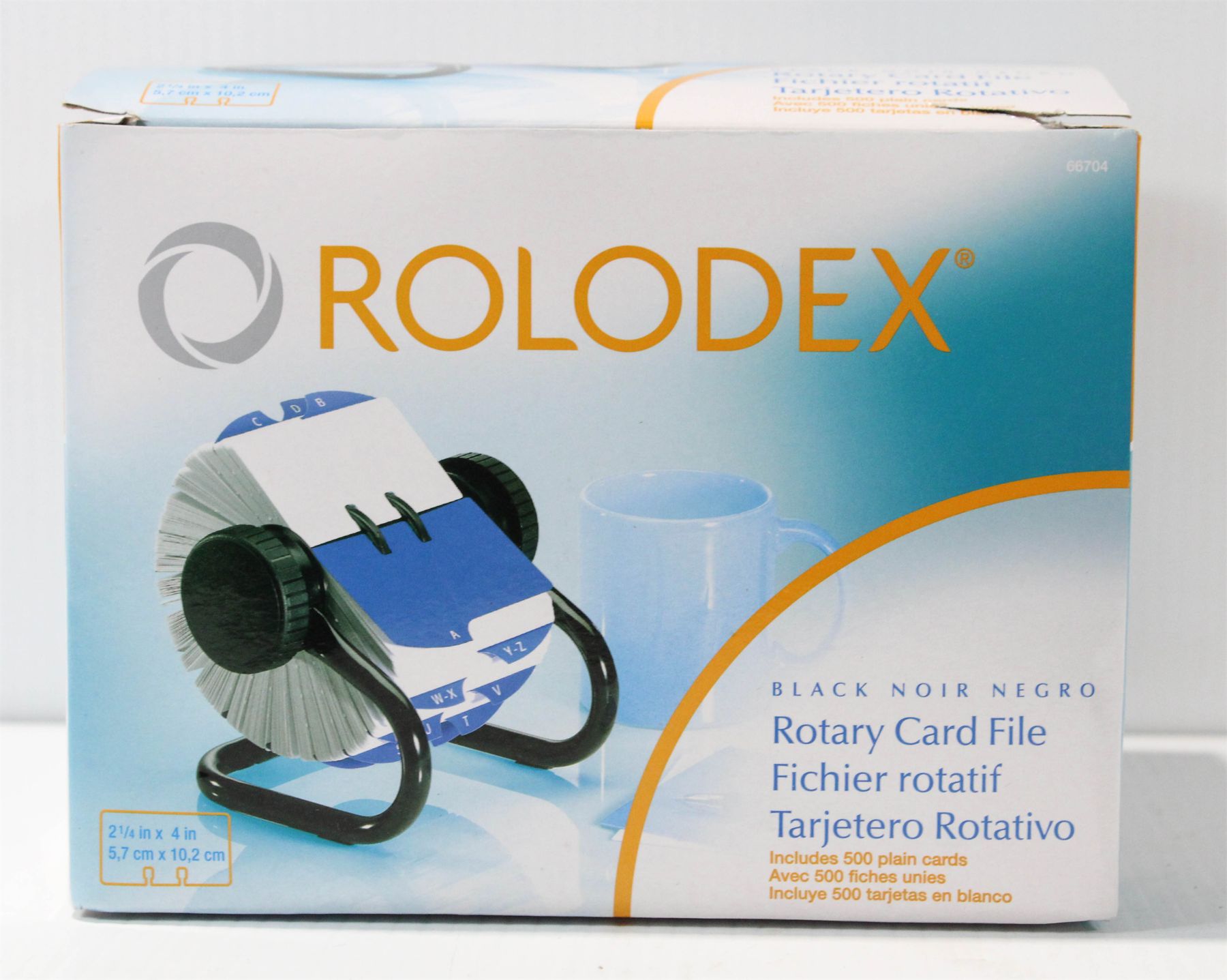 ROLODEX ROTARY CARD FILE