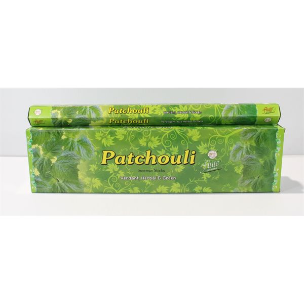 FLUTE BRAND 16" PATCHOULI INDIAN INCENSE
