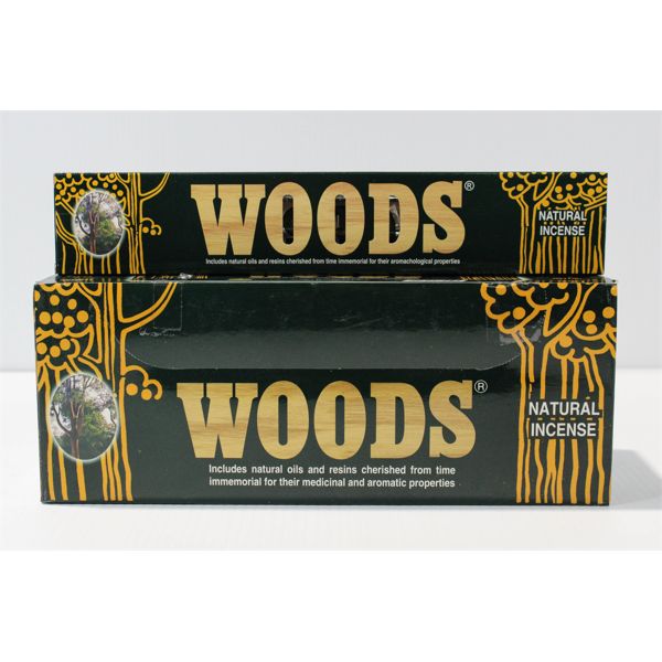 WOODS NATURAL HANDCRAFTED INDIAN INCENSE