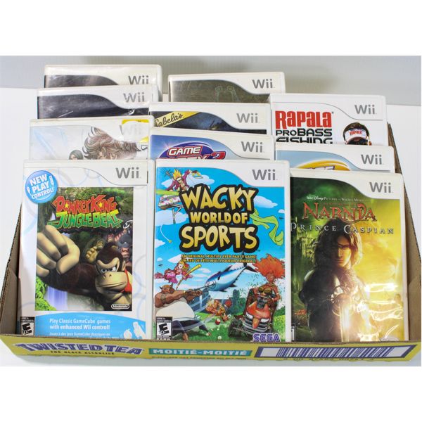 ASSORTED WII GAMES