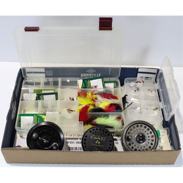 FLY FISHING REELS AND ACCESSORIES